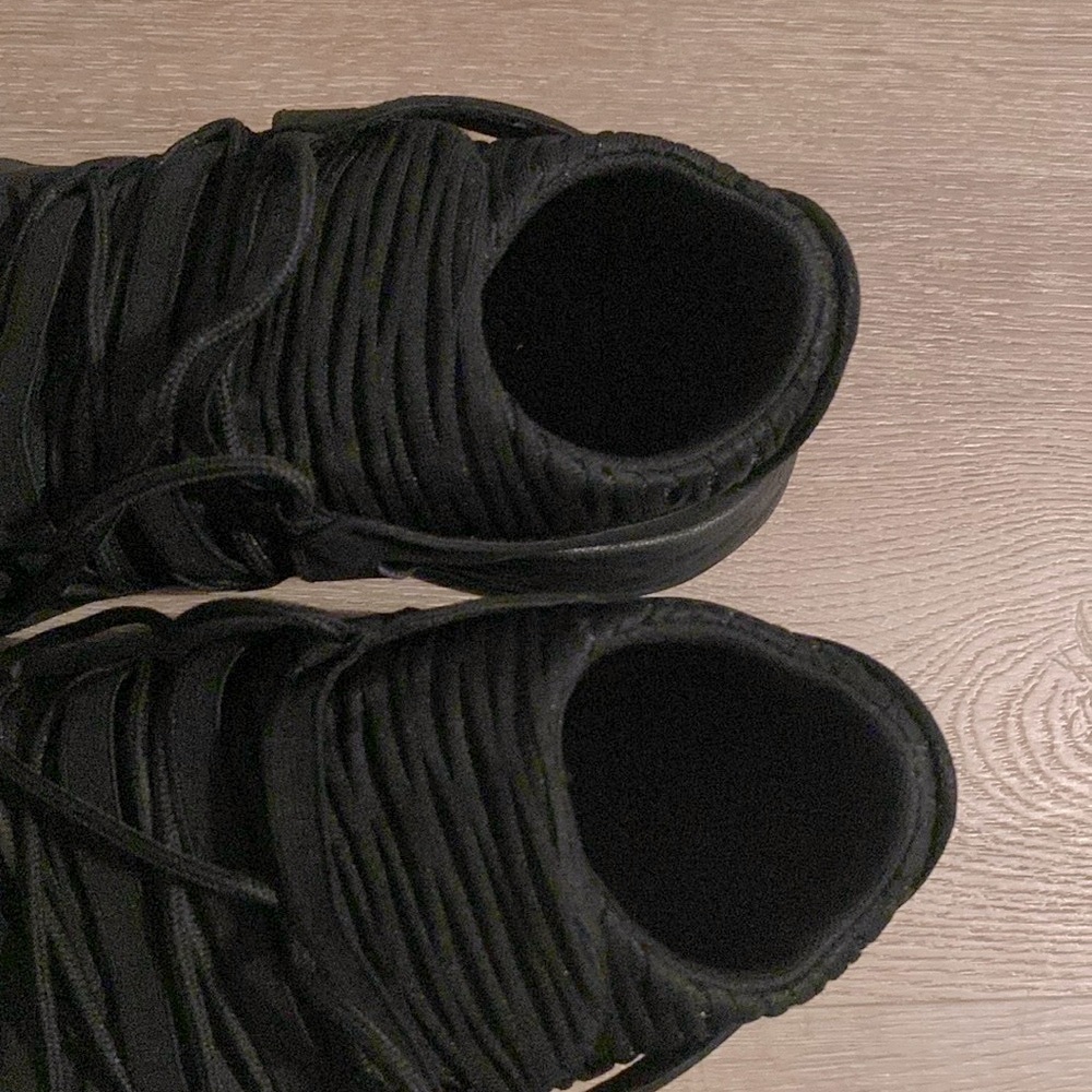 EUC [Jordan] Formula 23 Low All Black Mesh Fabric Athletic Sneakers Men’s Sz 11 - Picture 10 of 13